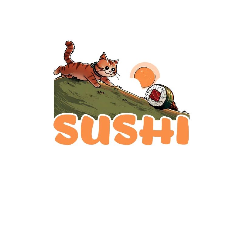 Sushi Roll Rollin' mit Sushi