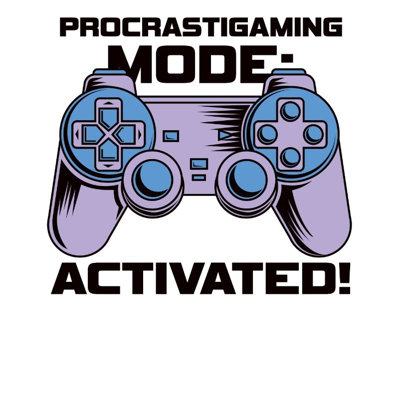Gamer Procrastimode de jeu activé