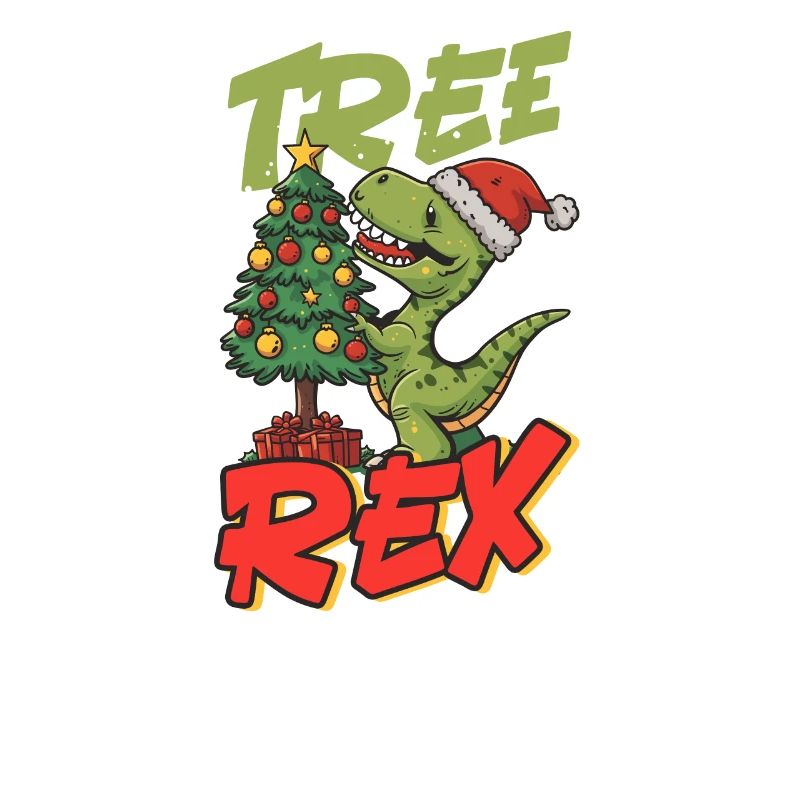 Dinosaur Christmas Tree Rex