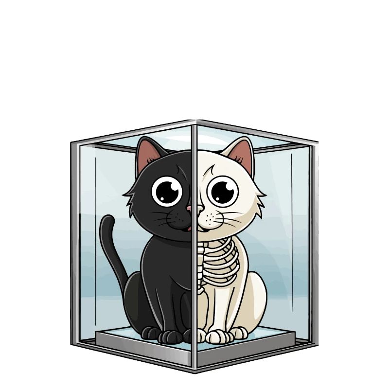 Le chat de Schrödinger mort et vif