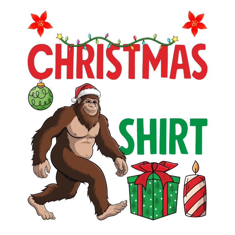 C’est ma chemise de pyjama de Noël