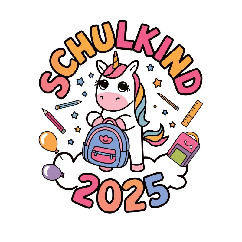 Schulkind 2025 Einschulung Schulanfang