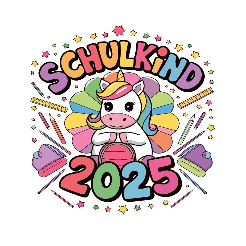 Schulkind 2025 Einschulung Schulanfang