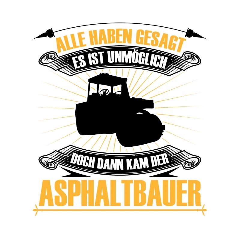 Asphalt construction is impossible Road construction