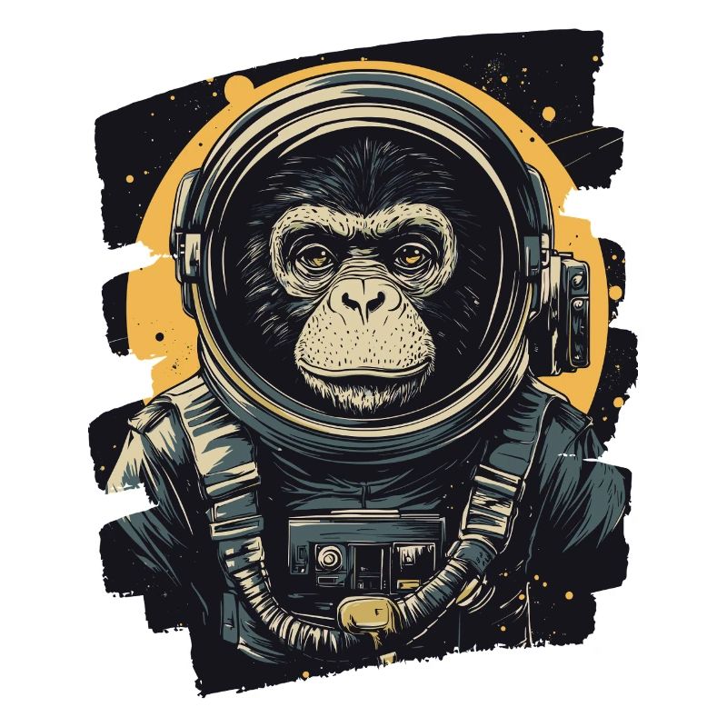 Singe astronaute