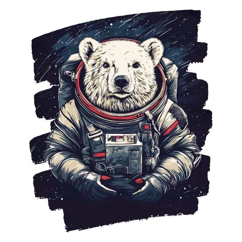 Polar Bear Astronaut
