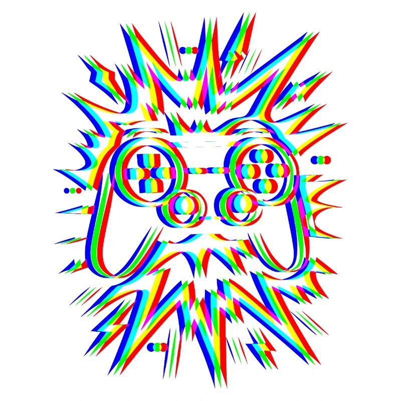 Glitch Controller – Gaming Explosion