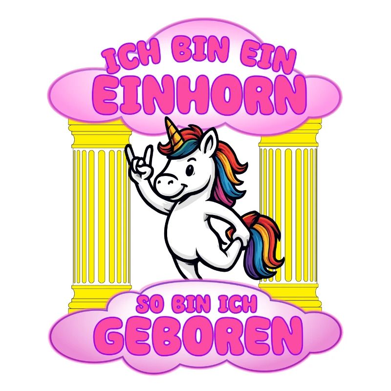 Ich bin als ein Einhorn geboren