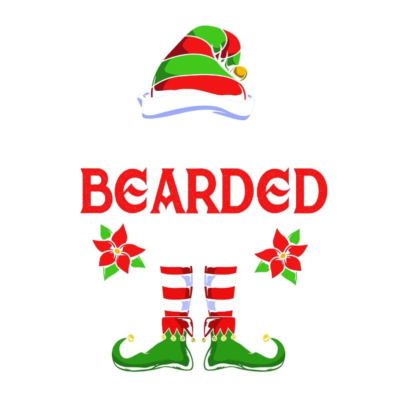 Elfe Elf Weihnachtsgeschenk Bart Bärtig Friseur