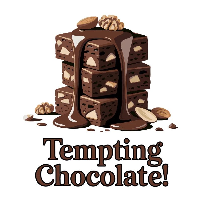 Tempting Chocolate Stack