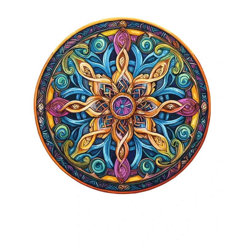 Mandala Fire Star