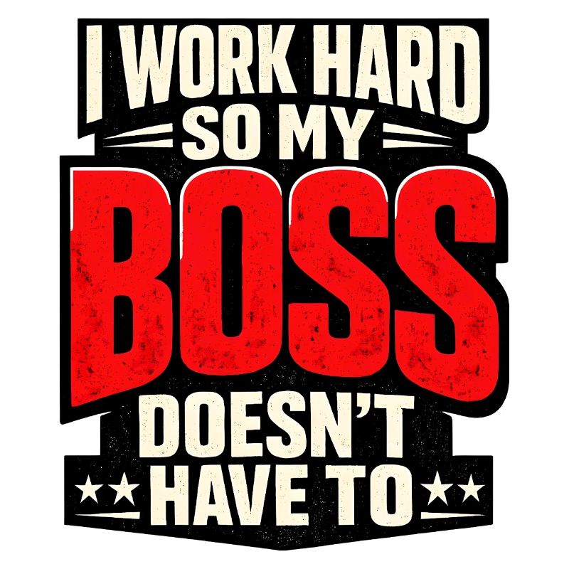 I work hard so my Chef doesn't have to