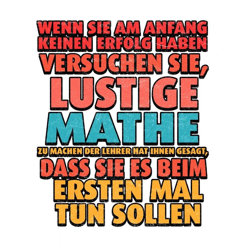 Funny Math Typography Teacher Saying