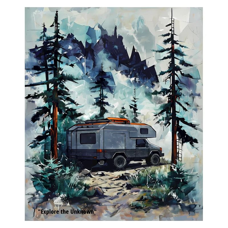 Erkunde den Unknown Forest Camper