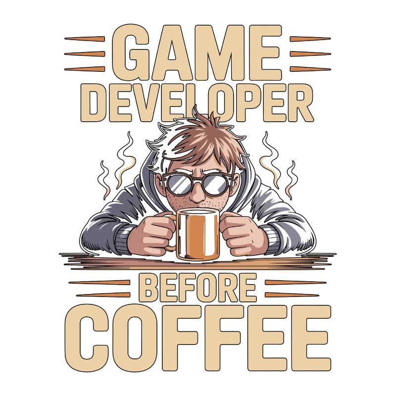Game Developer Before Web Developer Coffee Lover