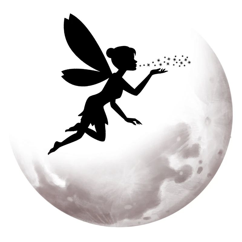 Fée Fée Elfe Mouches Lune Clair de lune Magie Créatures Fabuleux
