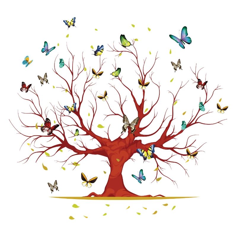 Butterfly Tree Gift Beautiful Butterfly Nature