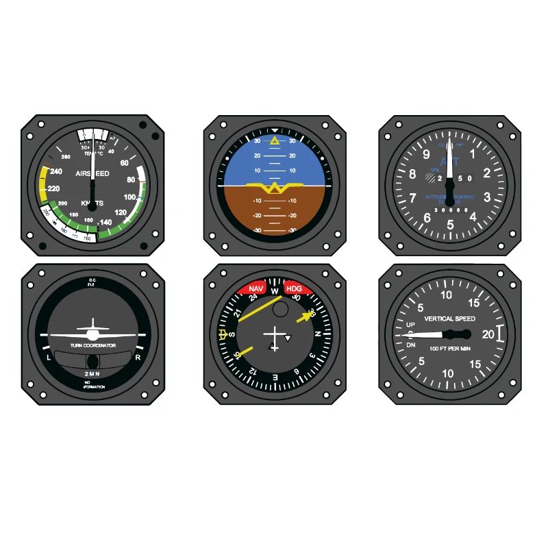 Funny Pilot Six Pack Aviation Flight Simulation