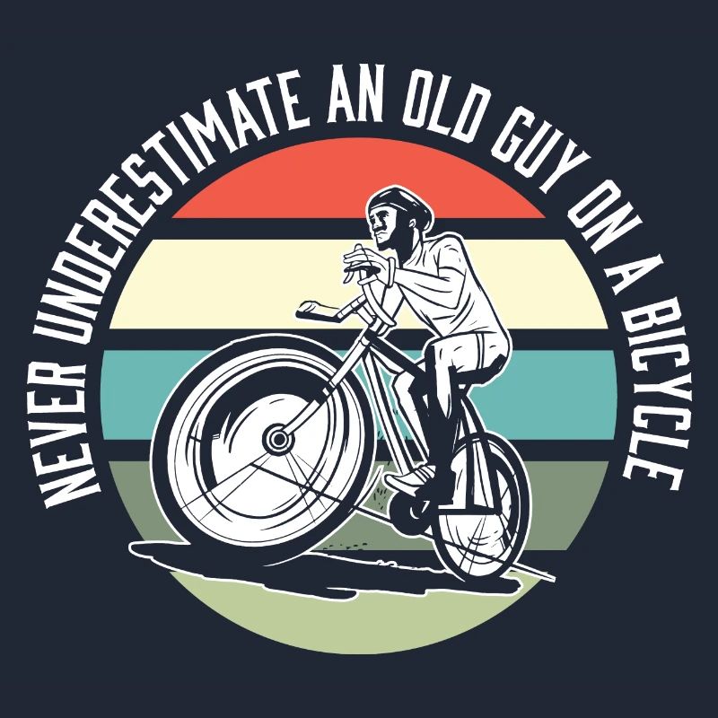 Never Underestimate An Old Guy on a Bicycle