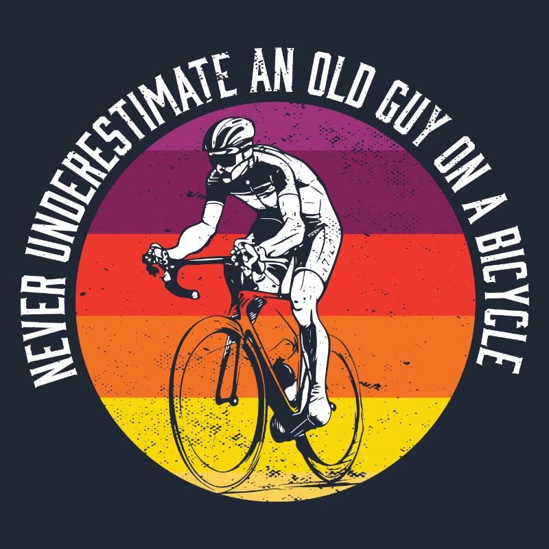Never Underestimate An Old Guy on a Bicycle