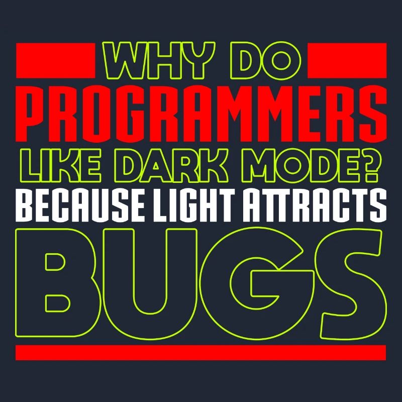 Programming - Why do programmers like dark mode?