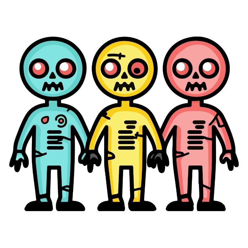 Zombies Halloween Mignon