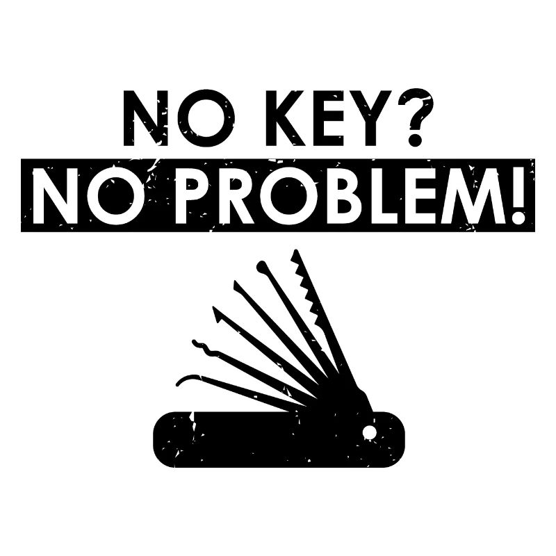 Conceptions de service de déverrouillage Lockpicking Lock Picking