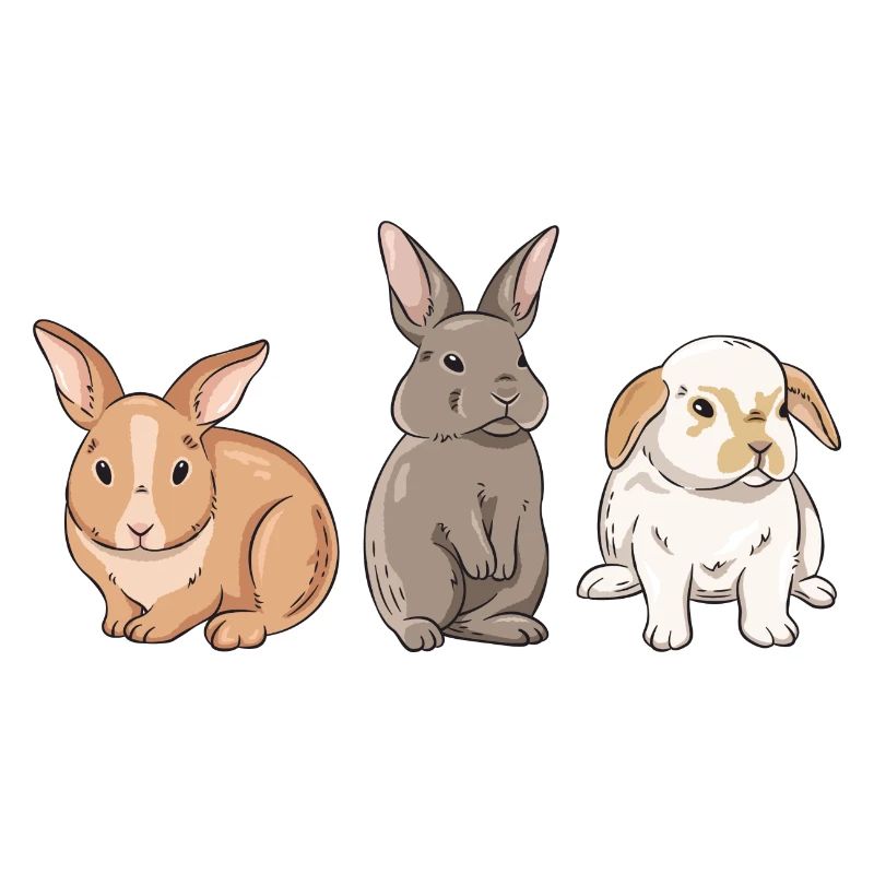 Cute rabbit design for bunny owners