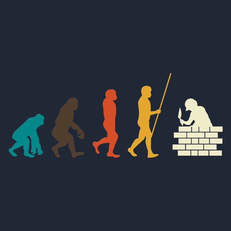 Maurer Evolution Artisan Construction Worker Gift