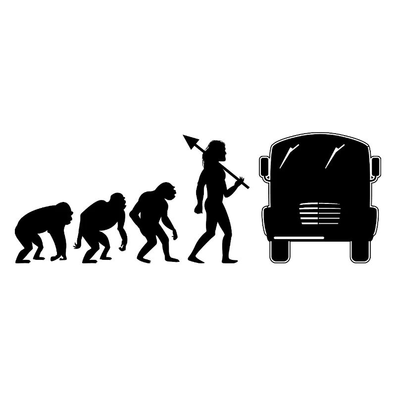 Evolution Bus School Bus Driver Driving Busman