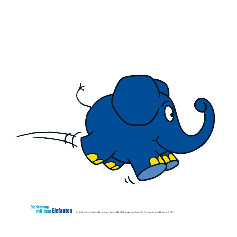 L’éléphant - sautillant