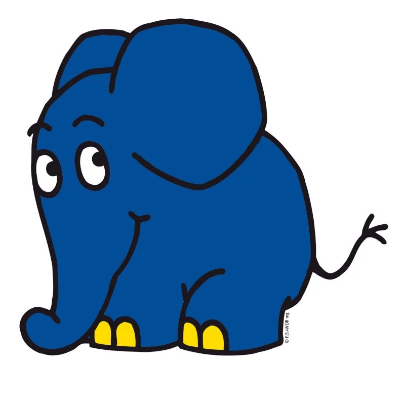 L’éléphant - Debout