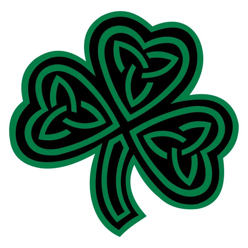celtic shamrock trinity
