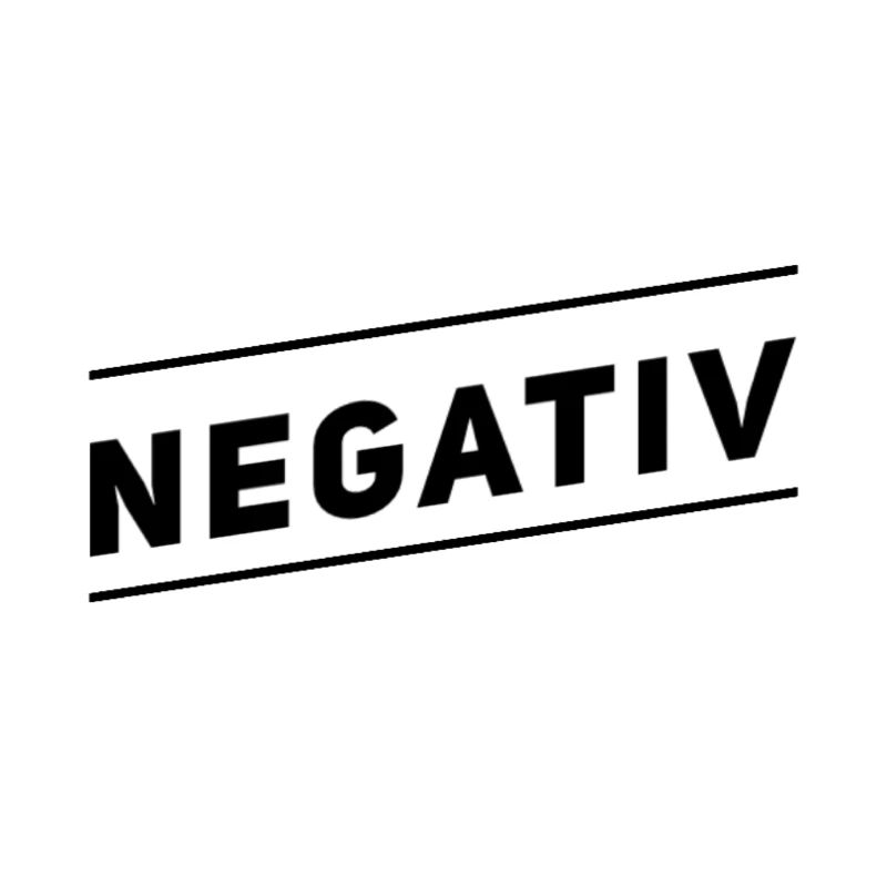 négatif