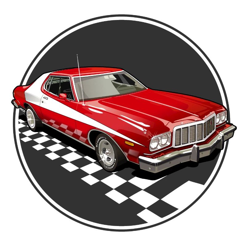 Red car
