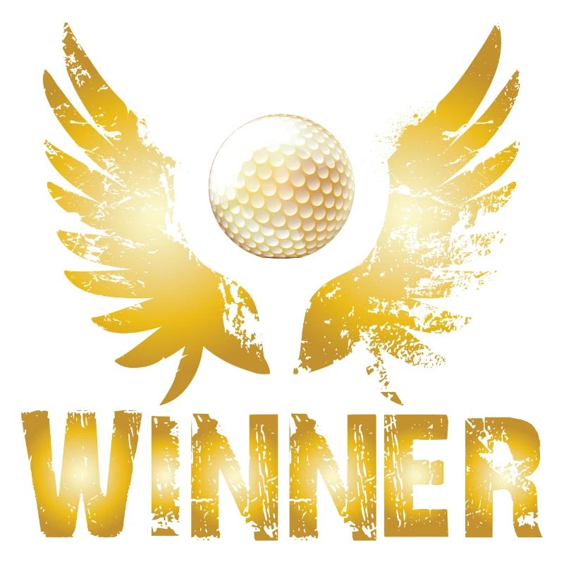 Golf Sieger Golfball Platz Geschenk Trophäe Sport