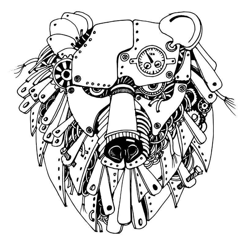 steampank bear