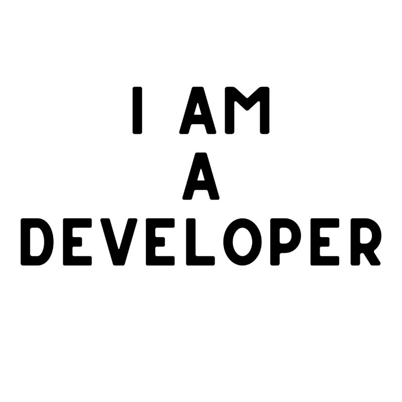 I AM A DEVELOPER