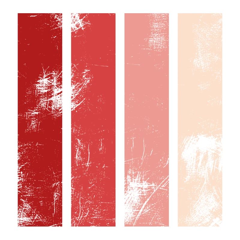 Rayures rétro rouges