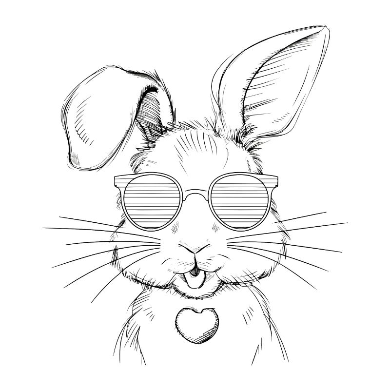Funny Bunny Cute Rabbit Bunny Gift