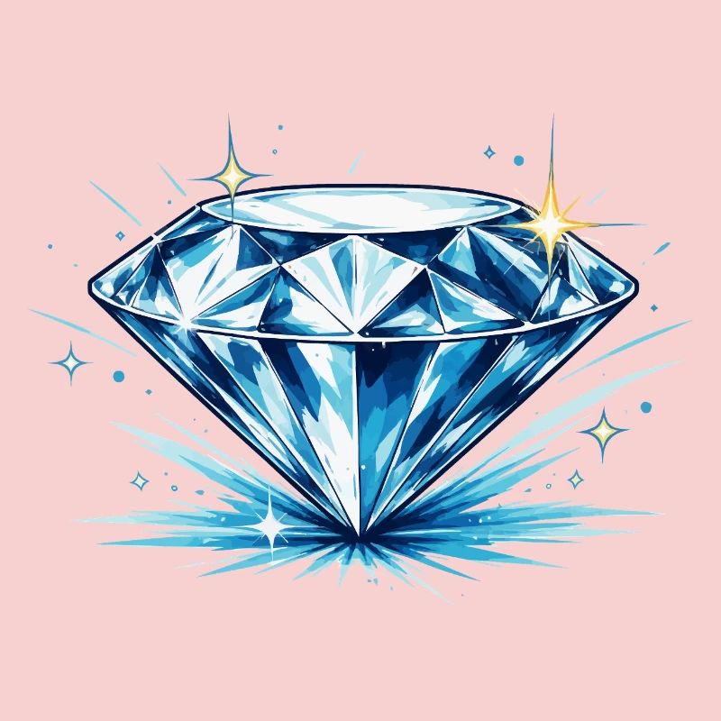 Diamant Bleu de Glace
