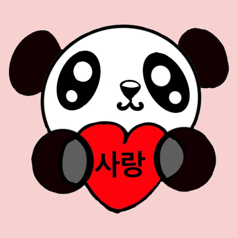 panda Saint-Valentin