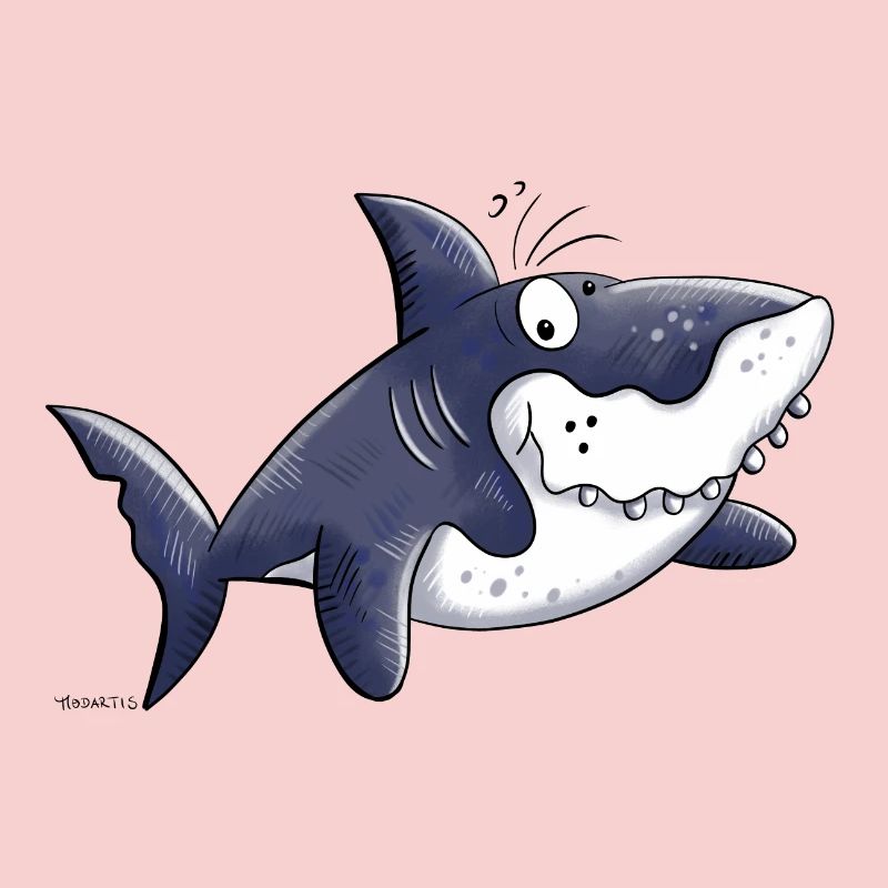 Requin comique