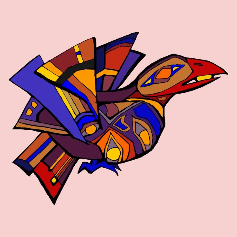 Un oiseau Maya