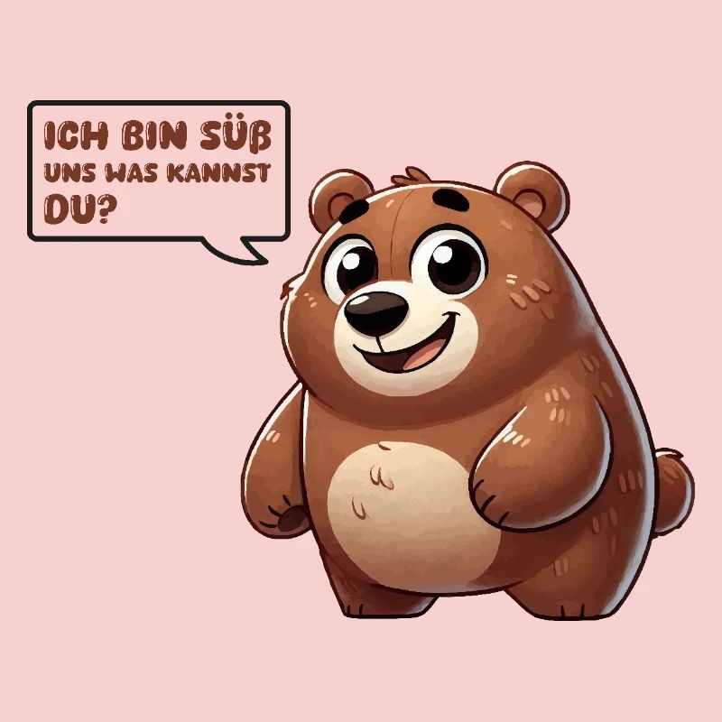 bär comic süß