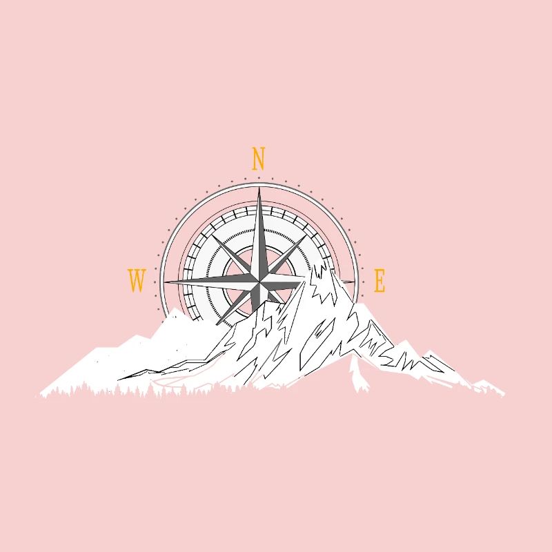 Mountain and Compass