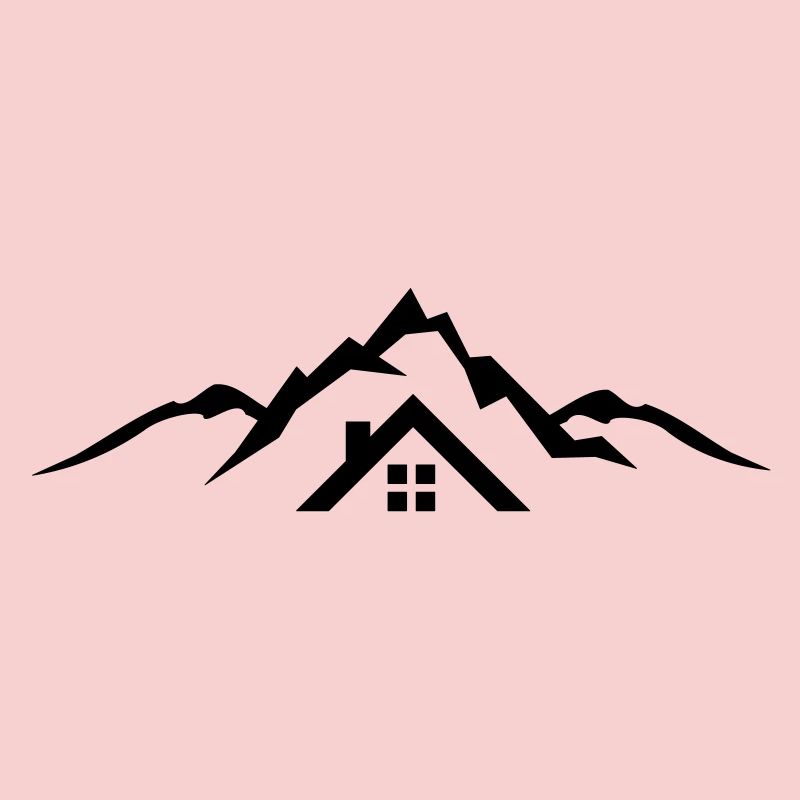 Landschaft - Berge Hütte