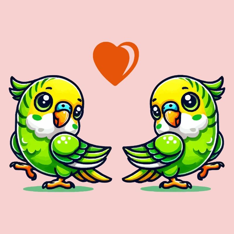 L’amour des perruches