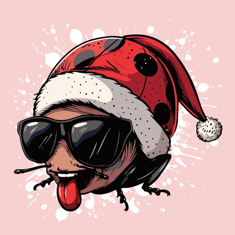 Ladybug Christmas Funny