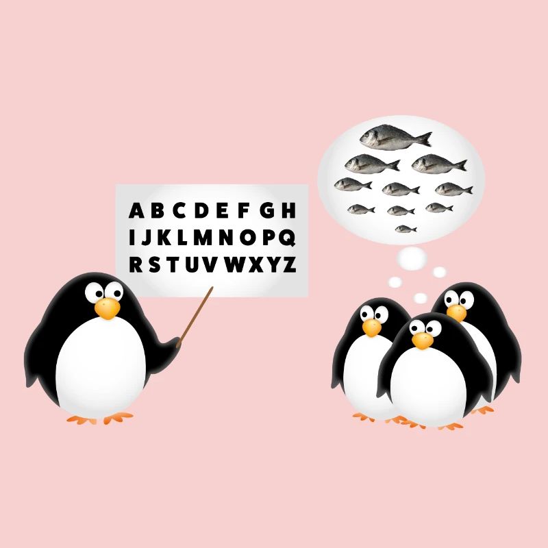 Schule - Pinguin